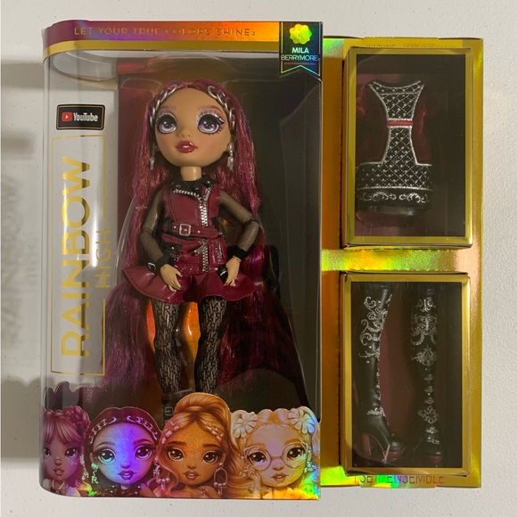 Rainbow High Mila Berrymore Fashion Doll with Accessories-New - Picture 5 of 10